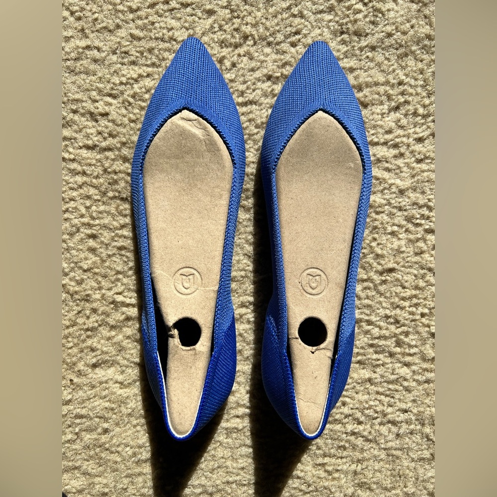 Rothys Point flats size 8